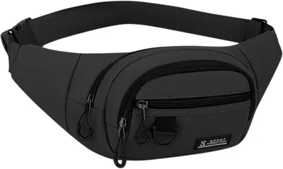 Obrázok produktu pre Ľadvinka, vodotesná, 4 vrecká na zips, nastaviteľný popruh, na cestovanie