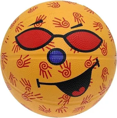 Immagine prodotto di Gioco - Pallacanestro "Mini Smile2" RD1985 (3) (Giallo/Rosso)