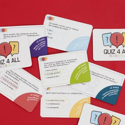 Image de Jeu de cartes - MISTER GADGET - Culture Générale - Fun - Multicolore