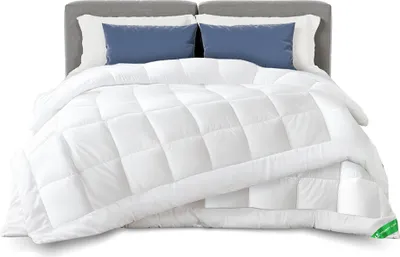 Produktbild von VOUNOT® Bettdecke 200x200 cm, 4 Jahreszeiten Winterdecke 2er Set 500GSM