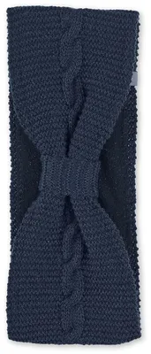 Produktbild von Sterntaler Uni Kinder Stirnband Baby Stirnband Strick Schleife, marine, 57