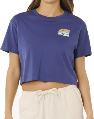 Produktbild von RIP CURL Women Shirt Surf Side Cropped navy XS