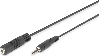 Produktbild von DIGITUS Audio Verlängerungskabel 3,5 mm Klinke 3,0 m