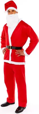 Produktbild von Santa Weihnachtsmann Kostüm 5-teilig