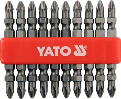 Immagine prodotto di Set di punte da 1/4" (6,3 mm) PH2x65 mm 10 pezzi