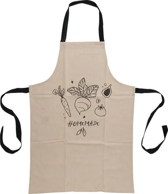Immagine prodotto di Grembiule da cucina Home Made - cotone, tortora