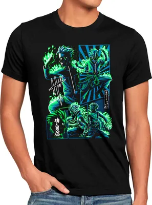 Produktbild von style3 Ninja Action Herren T-Shirt ninja anime manga cosplay