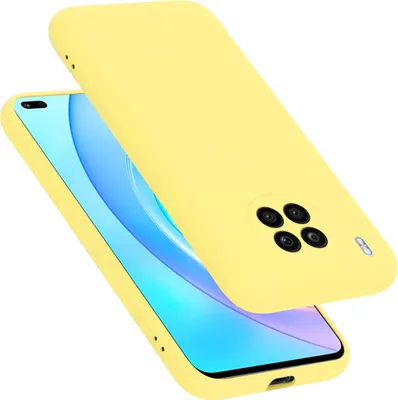 Produktbild von Cadorabo Schutzhülle für Honor 50 LITE Hülle in Gelb Handyhülle Case Cover TPU Etui