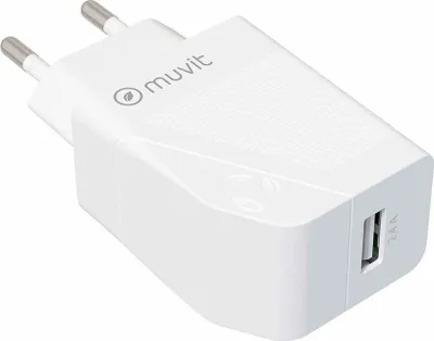 Produktbild von Muvit For Change Wall Charger MCACC0002/ 1xUSB/ 15W