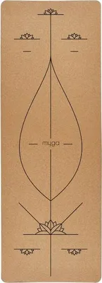 Immagine prodotto di Tappetino yoga Myga - allineamento 6mm XL