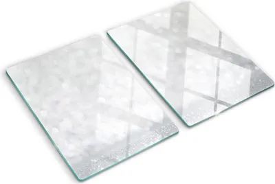 Obrázok produktu pre Sklenená ochranná doska – Kryt varnej dosky – Kryt na indukčnú dosku – 2x40x52 cm  – Rýchle čistenie – Tvrdené sklo – Maličkosti