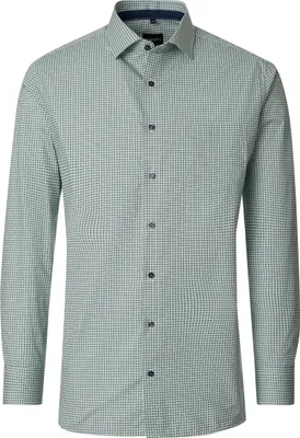 Produktbild von Venti - Comfort - Herren Langarm Hemd in verschiedenen Farben (226110930), Größe:46, Farbe:Grün (300)