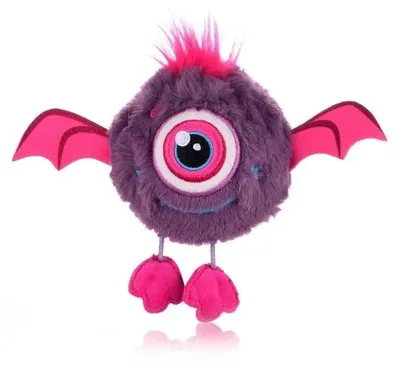 Produktbild von Bouncibles Noa, Plüschfledermaus, 8 cm, lila