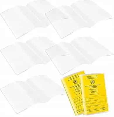 Obrázek produktu pro 197x132cm PVC obaly na očkovací průkaz 5 ks průhledné