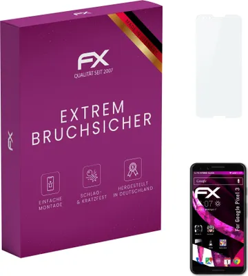 Produktbild von atFoliX 4061187423804, Google, Pixel 3, Kratzresistent, Transparent, 1 Stück(e)
