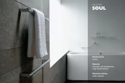 Produktbild von Stella SOUL Handtuchhaken Chrom Silber Metall