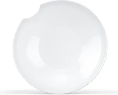 Produktbild von Fiftyeight Suppenteller klein mit Biss 2er Set 18 cm weiß