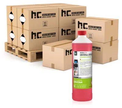 Produktbild von 540x1 L Microactiv® Universal Entkalker mit Farbindikator für Kaffeemaschinen und Kaffeevollautomaten