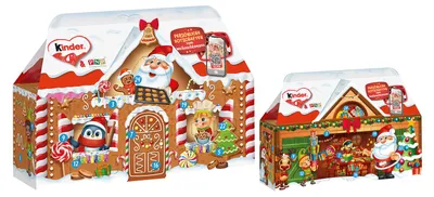 Produktbild von Ferrero kinder Mix Adventskalender 3D-Haus 234g