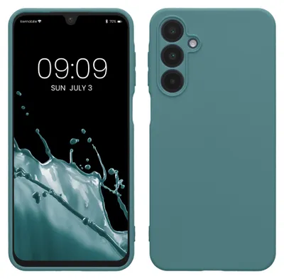 Produktbild von kwmobile Handyhülle für Samsung Galaxy A16 5G Hülle - weiches Handy Silikon Case - Schutzhülle Cover - Arctic Night
