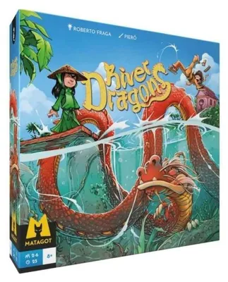 Imagen del producto de River Dragons (Edición inglesa) – Juego de mesa – Matagot – 2-6 jugadores – 8+