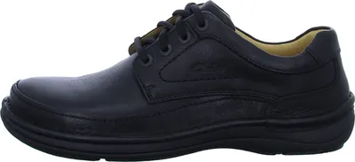 Produktbild von Clarks Nature Three Veterschoenen Laag - zwart - Maat 8.5