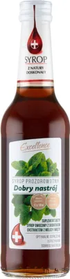Image de Excellence : Sirop pour complément alimentaire, "Bonne humeur" à la mélisse et à la menthe, 320 ml
