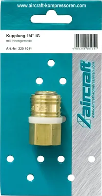Produktbild von Aircraft Kupplung mit Innengewinde 1/2" IG, 2201013