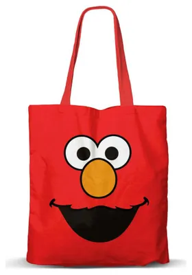 Produktbild von Sesamstraße FAN Einkaufstasche Elmo Face