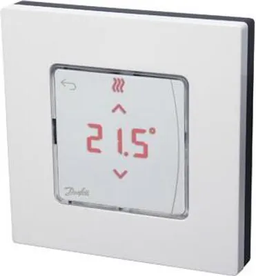 Immagine prodotto di Termostato ambiente a superficie Danfoss Icon(TM) con display LED, versione a superficie