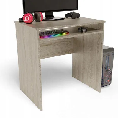 Produktbild von EX3 Sonoma Computertisch mit Tastaturablage