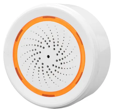 Immagine prodotto di Allarme sirena wireless, multifunzione con 18 suoni di allarme - 90 dB di volume