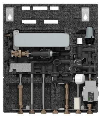 Produktbild von DANFOSS EvoFlat 4,0 M2 E Wohnungsstation