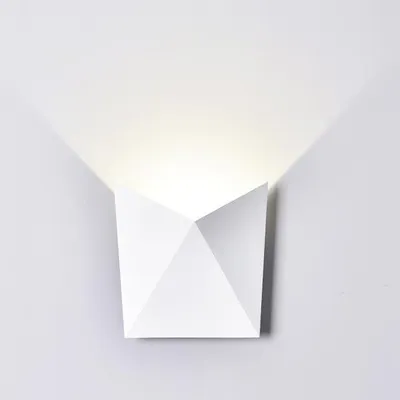 Immagine prodotto di V-TAC VT-825 Lampada LED COB 5W da parete alluminio bianco wall light bianco caldo 3000K IP65 - SKU 8280