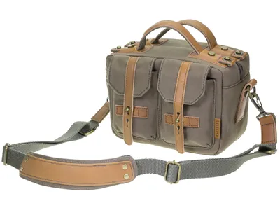 Produktbild von Dörr Fototasche Arizona Large Braun Mit Leder, 456401