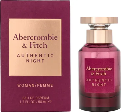 Produktbild von Abercrombie & Fitch Authentic Night Women Edp Spray