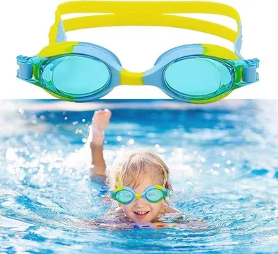 Produktbild von Kinderschwimmer mit Anti-Fog und UV-Schutz - Wasserdichte Schwimmer für Jungen und Mädchen