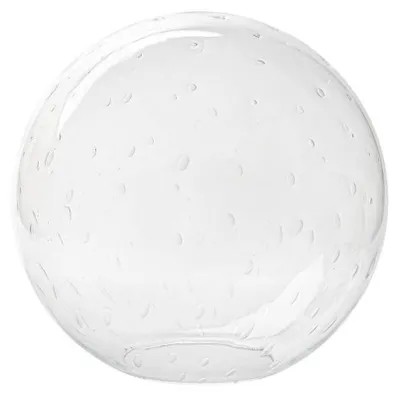 Produktbild von Kugelglas Lampenglas Blasenglas klar Ø 250mm Leuchtenglas Ersatzglas Lampenschirm Kugel 100mm Öffnung