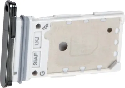Produktbild von Simkartenhalter passend für Samsung Galaxy S23, S23 Pus, Dual-Nano-SIM Slot, Original Ersatzteil, Phantom Schwarz