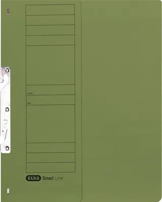 Obrázok produktu pre ELBA Einhakhefter aus Karton, grün, Behördenheftung halber Vorderdeckel - 50 Stück (22421 GN)