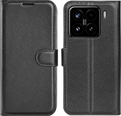 Produktbild von Xiaomi 15 Hülle - Coverup Klapphülle - Schwarz