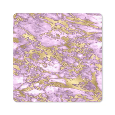 Produktbild von MuchoWow® Mauspad Mousepad Marmor - Blattgold - Luxus 30x30 cm - Mousepads - Maus Mat - Pad - Mausunterlage - Gaming