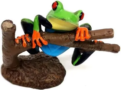 Obrázek produktu pro A - Figurka žába Listovnice červenooká 8 cm