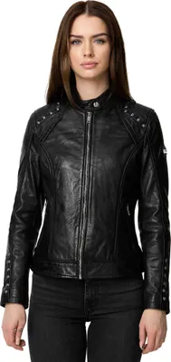 Produktbild von Tazzio Damen Lederjacke F521 (Schwarz, S)