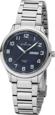 Produktbild von ATRIUM Herren Uhr Armbanduhr Edelstahl Analog Quarz A39-35