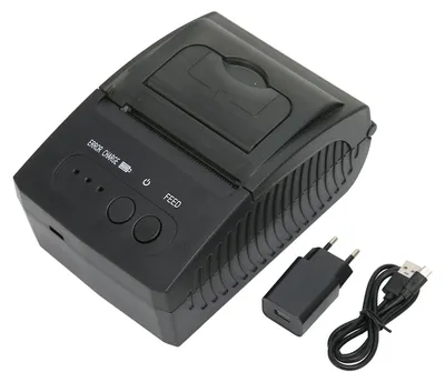 Obrázok produktu pre Termotlačiaren ABS materiál USB DC 5 V 1 A Nabíjanie Bezdrôtové pripojenia 48 mm/s Hotline tlačová jednotka 100-240 V