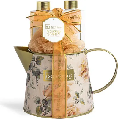 Produktbild von Kozmetická sada do kúpeľa a sprchy, 3-dielna darčeková kozmetická sada, voňavá záhrada, perličkový kúpeľ | darčeková krabička, pre ženy