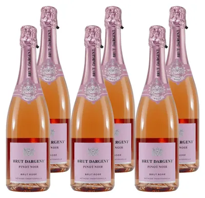 Image de Brut Dargent Rosé Pinot Noir | 11,5 % vol | 0,75 l