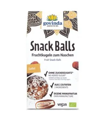 Produktbild von Snack Balls - Dattel 100g