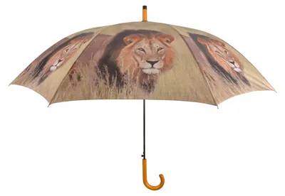 Image de Parapluie "Out of Africa" - Lion - D 120 x H 95 cm